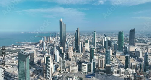 Kuwait City from the sky 