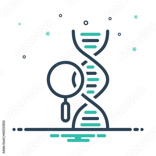 Mix icon for genetics 