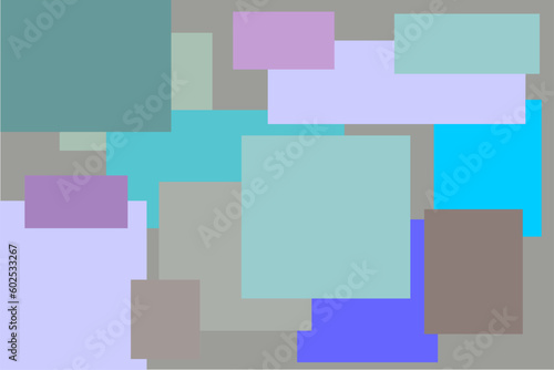 Abstract beautiful square multicolored background
