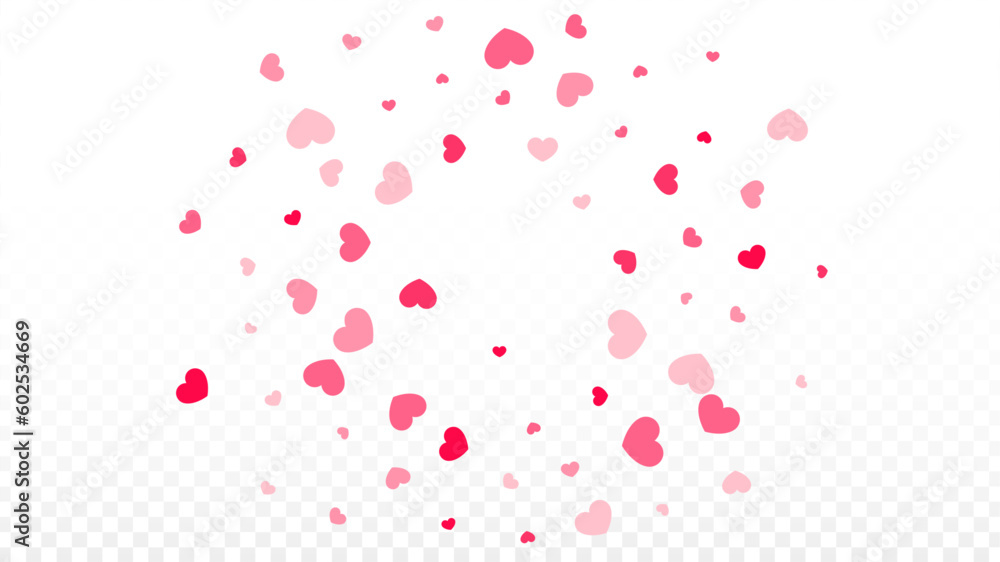 Hearts Confetti Falling Background. St. Valentine's Day pattern. Romantic Scattered Hearts Design Element. Love. Sweet Moment. Gift. Cute Element of Design for Sales or Celebration. Hearts Confetti Falling Background. St. Valentine's Day pattern. Romantic Scattered Hearts Design Element. Love. Sweet Moment. Gift. Cute Element of Design for Sales or Celebration.