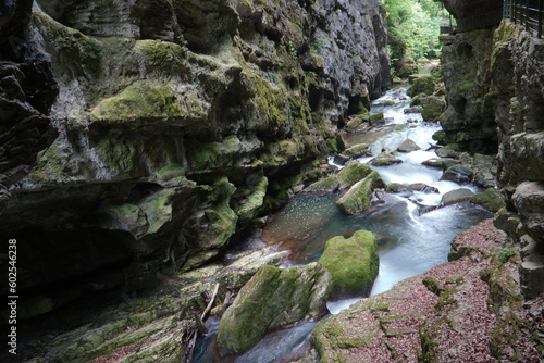 Taubenlochschlucht in Biel, Switzerland photo