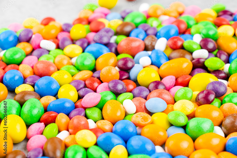 Obraz premium Candy on the white background