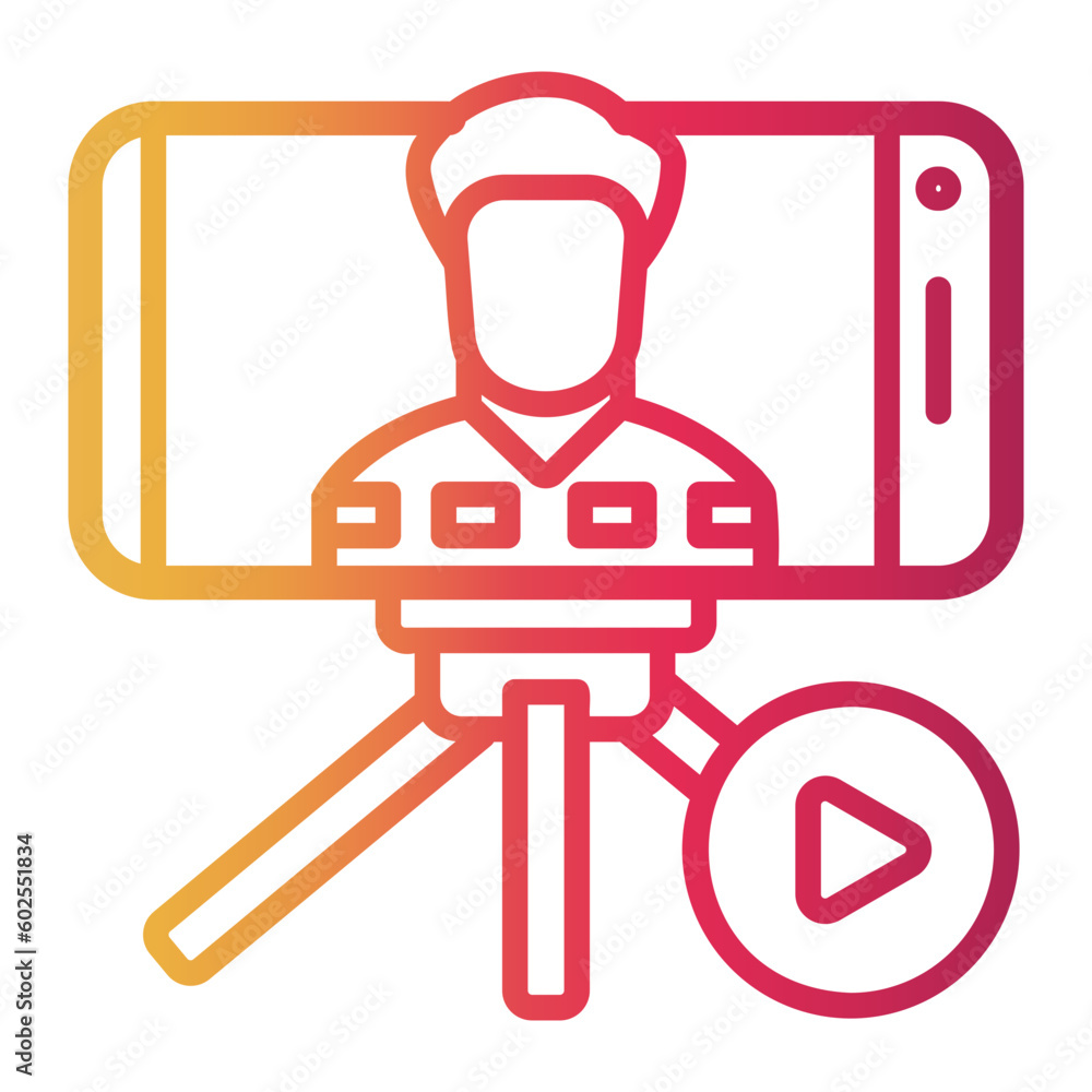 mobile streaming icon mobile streaming icon