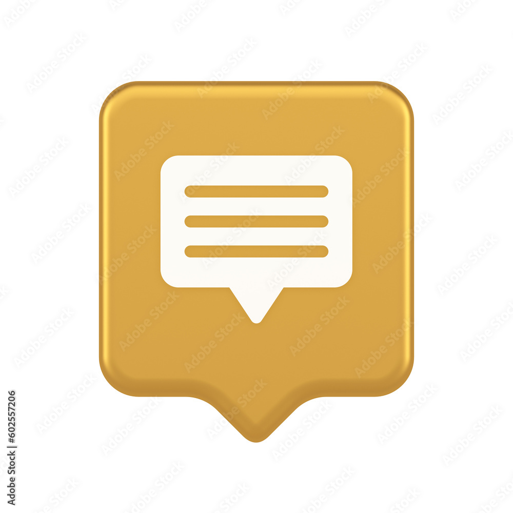 Chat box speech bubble button social networks texting internet communication 3d speech bubble icon Chat box speech bubble button social networks texting internet communication 3d speech bubble icon