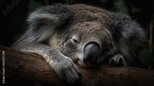 Dreamy Koala  Irresistible Cuteness - AI Generated Generative AI