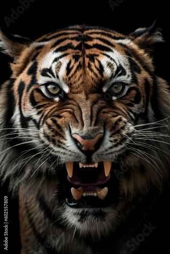 portrait of a tiger © Nate