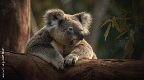 Dreamy Koala: Irresistible Cuteness - AI Generated Generative AI