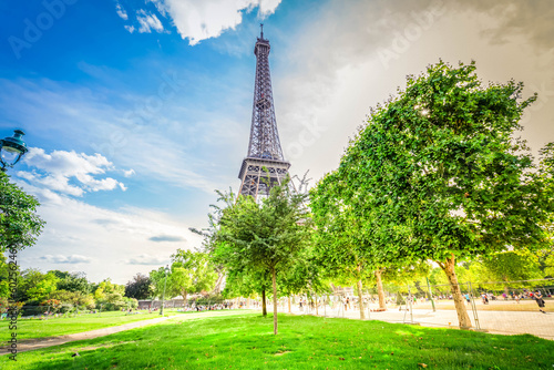 eiffel tour and Paris cityscape © neirfy