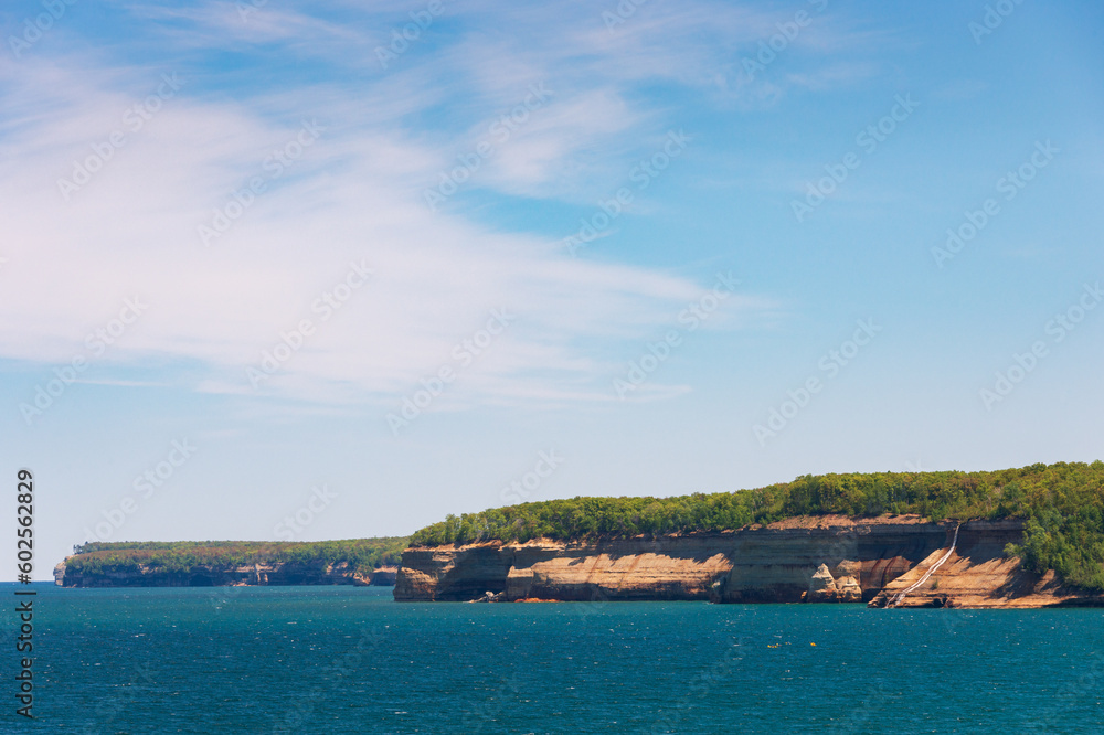 The Cliffs at Pictured Rocks National Lakeshore in Michigan