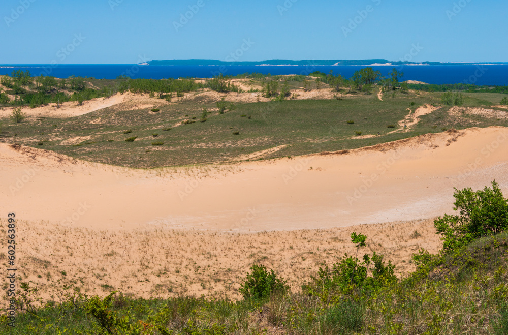 Sand Dunes at Sleeping Bear Dunes National Lakeshore Sand Dunes at Sleeping Bear Dunes National Lakeshore