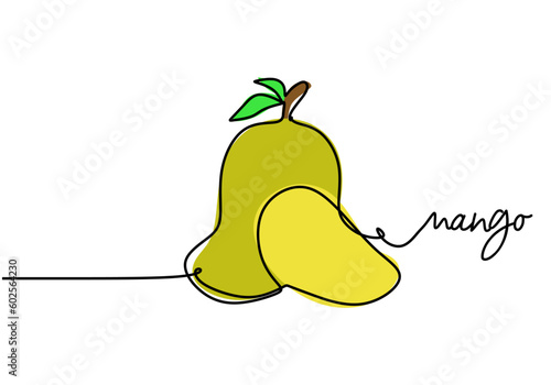 Mango continuous one line d...