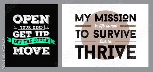 Remark Quote Template. Template for T-shirt, Poster Print.