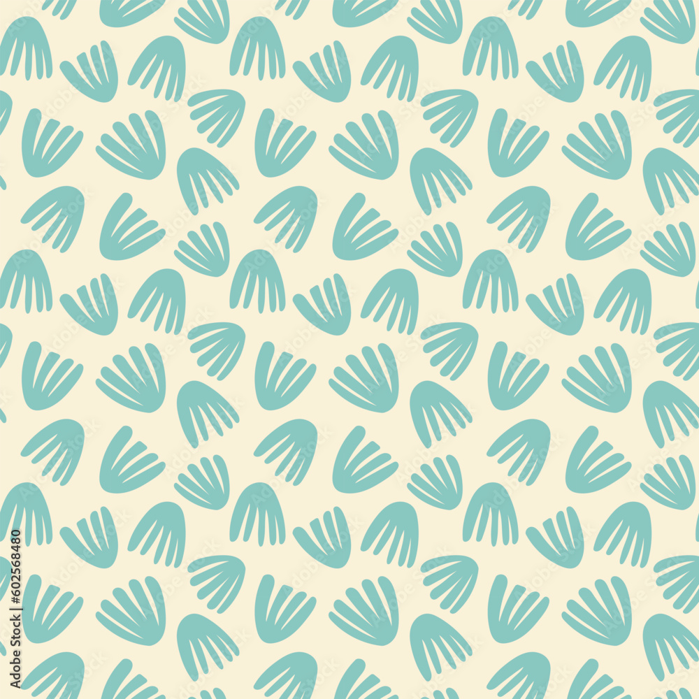 Seamless vector pattern with shells. Cute texture for fabric, wrapping, textile, wallpaper, apparel. Vector illustration. Seamless vector pattern with shells. Cute texture for fabric, wrapping, textile, wallpaper, apparel. Vector illustration.