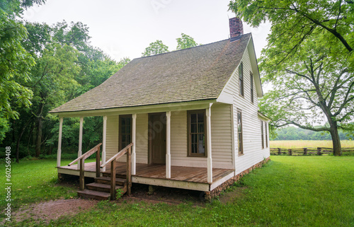 George Washington Carver's Childhood Home at his National Monument © Zack Frank