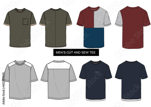 MEN’S CUT AND SEW TEE