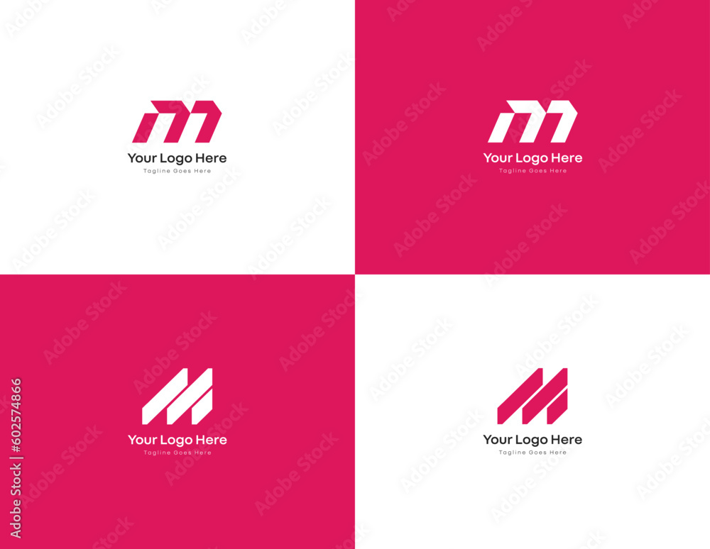 M letter logos for companies with names starting with the initial M