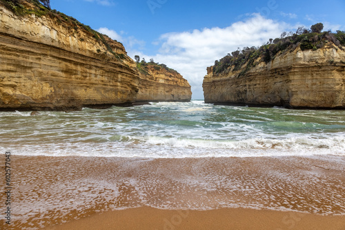 Loch Ard Gorge, on the Great Ocean Road, Australia. Named after the Loch Ard, a ship that ran aground in 1878, on a stretch of coast that became know as the Shipwreck Coast.