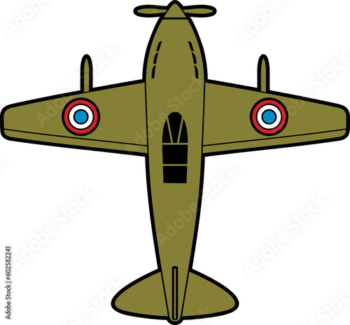 Plane - (air force, aircraft) PNG illustration