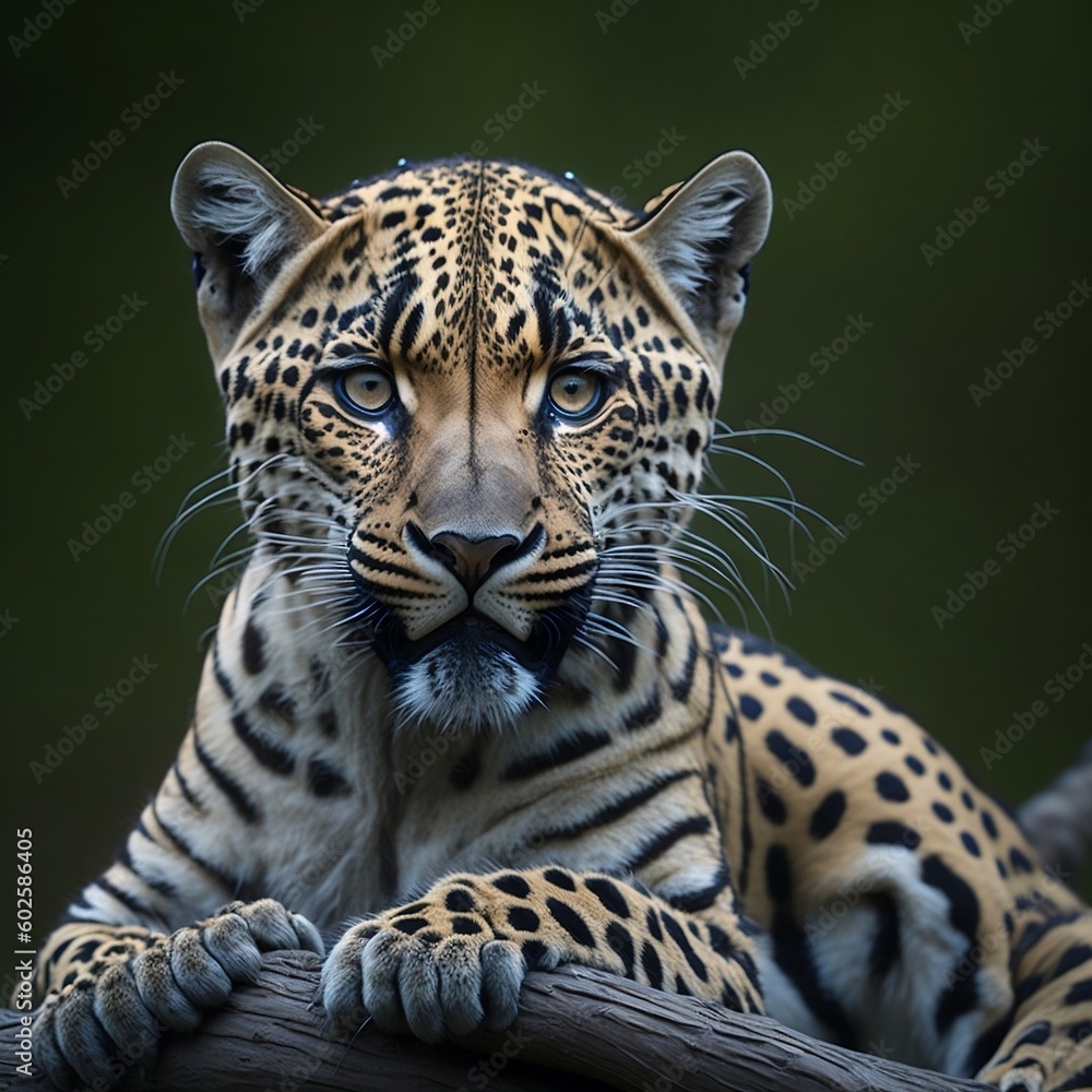 Obraz premium portrait of a leopard