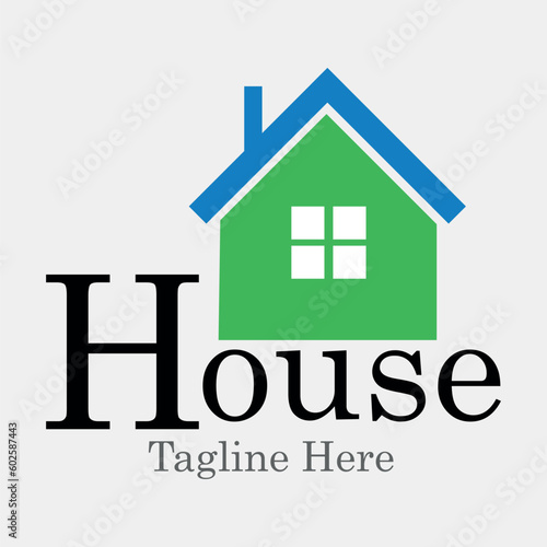 Housing logo. Real estate logo. 