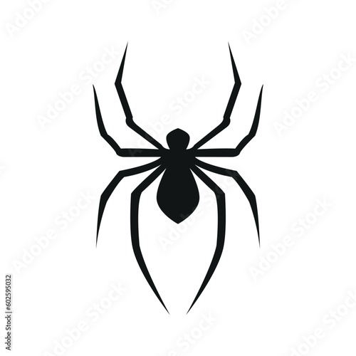 spider logo icon vector illustration
