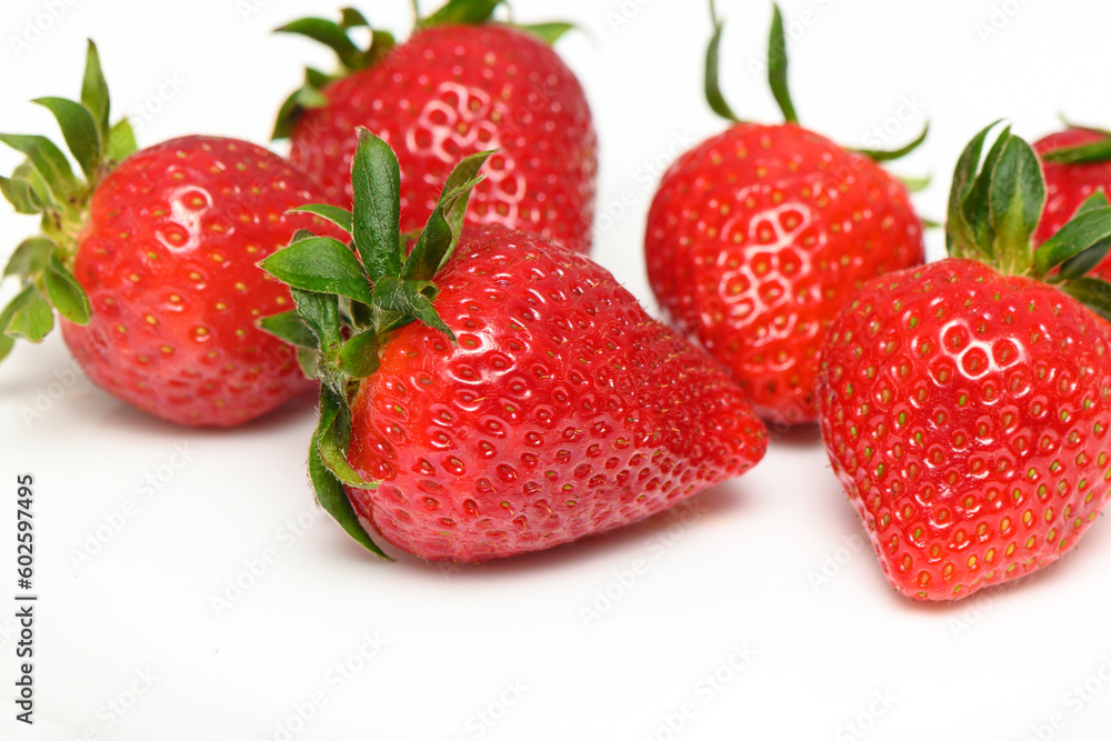 fresh juicy appetizing strawberries on a white background isolate studio shooting 2 fresh juicy appetizing strawberries on a white background isolate studio shooting 2
