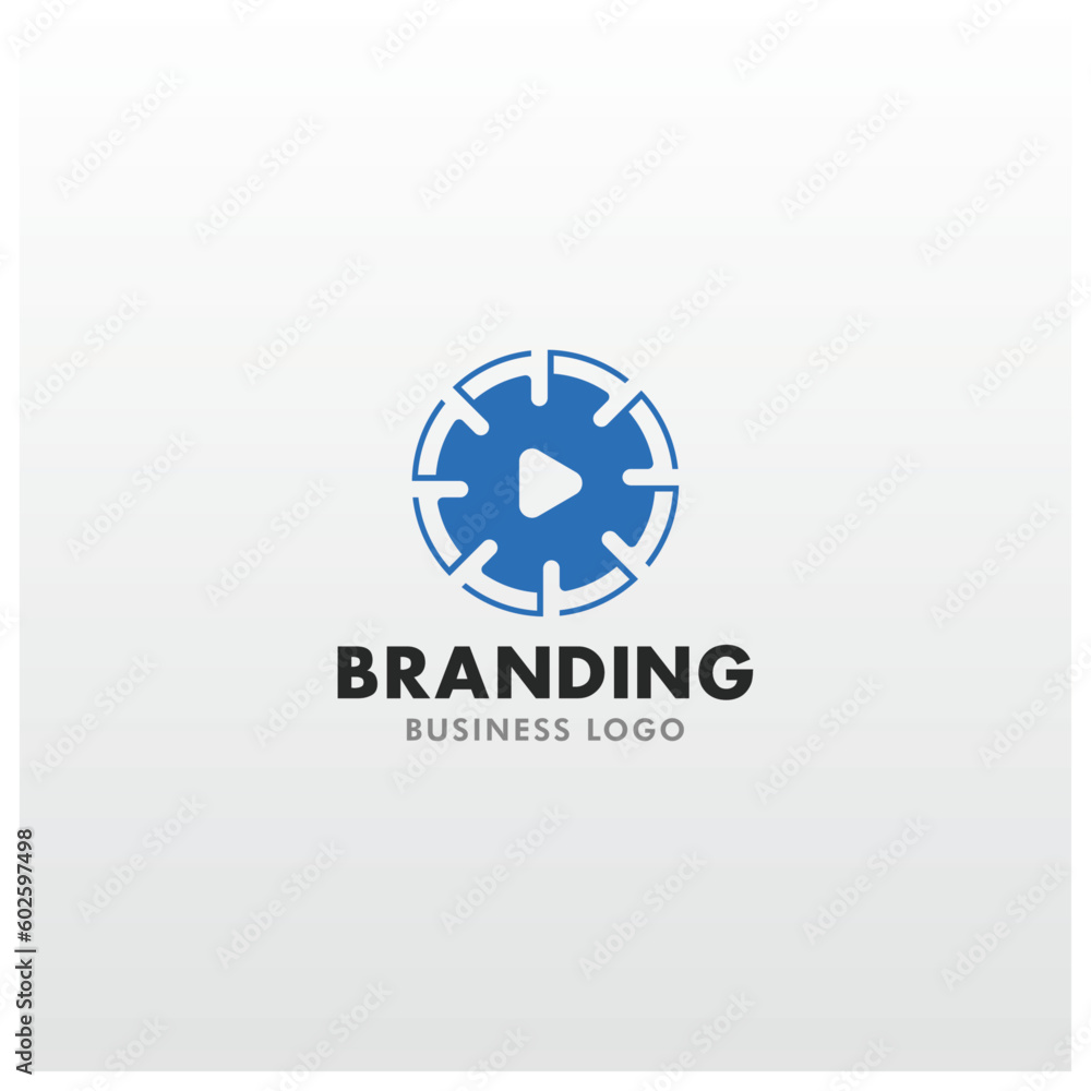 Multimedia Production Vector Logo Multimedia Production Vector Logo