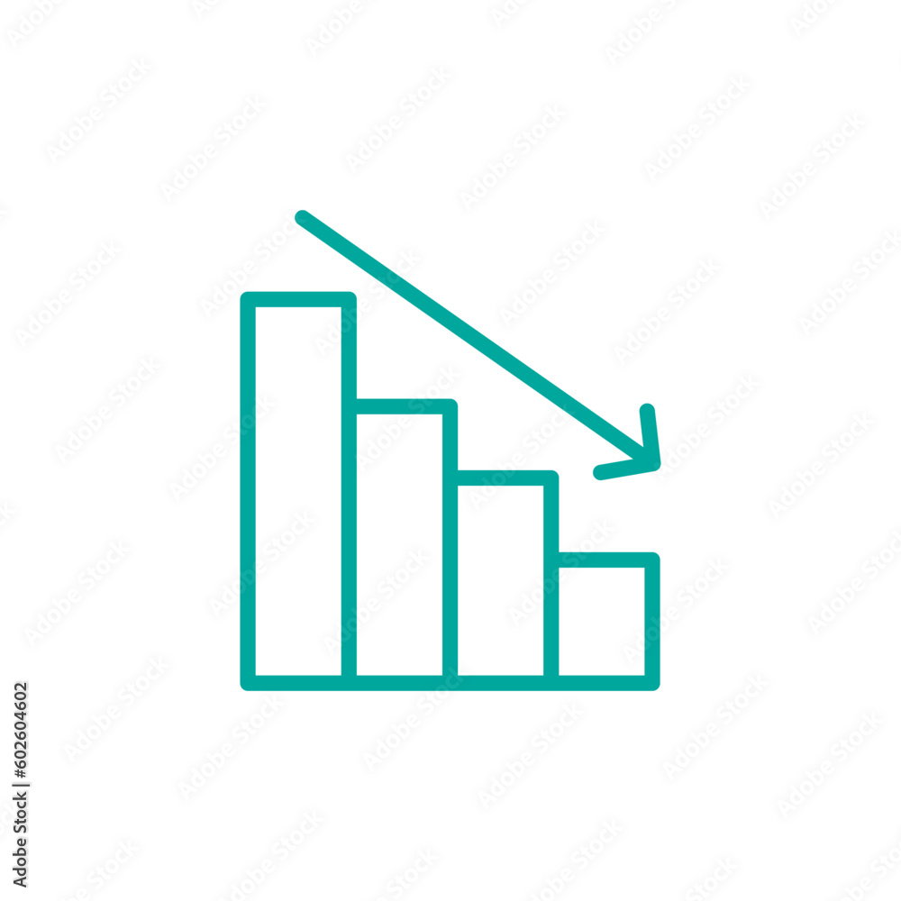 Growth icon vector logo design template flat illustration Growth icon vector logo design template flat illustration