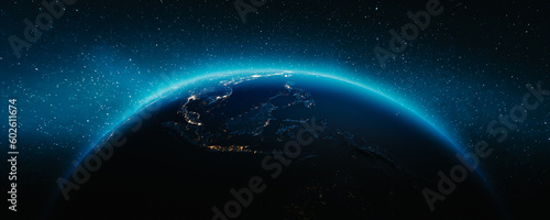 Fototapeta Naklejka Na Ścianę i Meble -  Planet Earth - South-East Asia