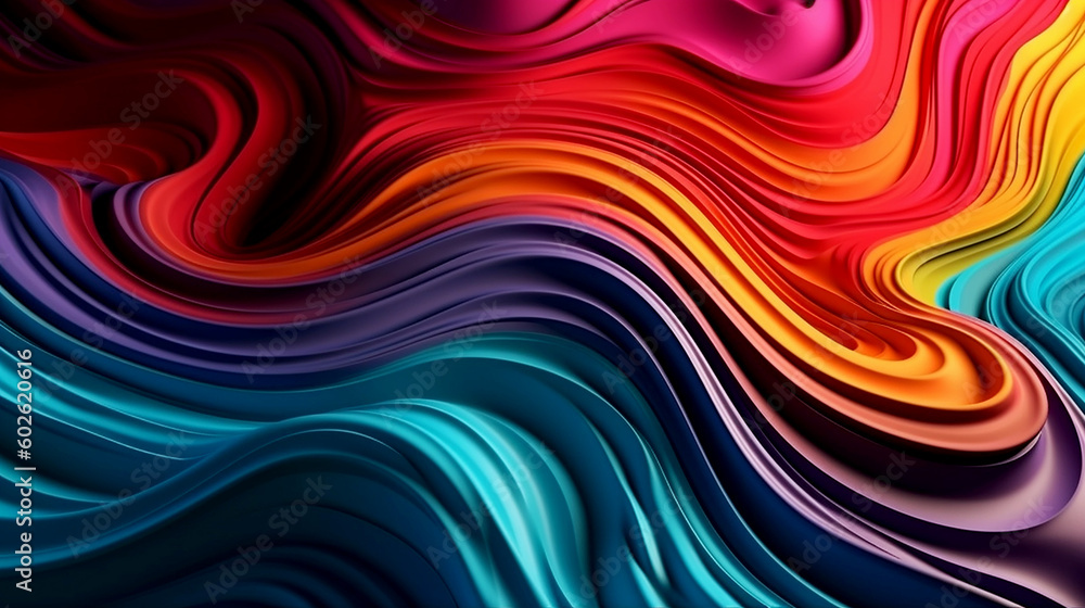 abstract colorful paint wavy background rainbow abstract colorful paint wavy background rainbow