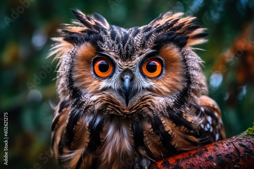 Owl staring to us