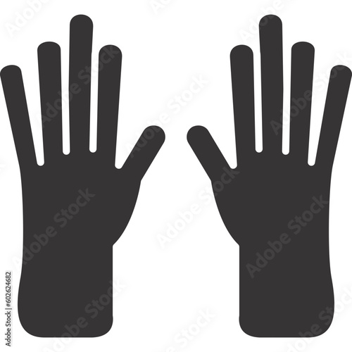 Leather Gloves Icon