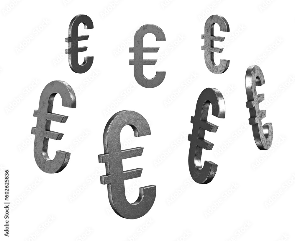 Metallic 3D Alphabet or Letter PNG Images - 7 Views in 1 Metallic 3D Alphabet or Letter PNG Images - 7 Views in 1
