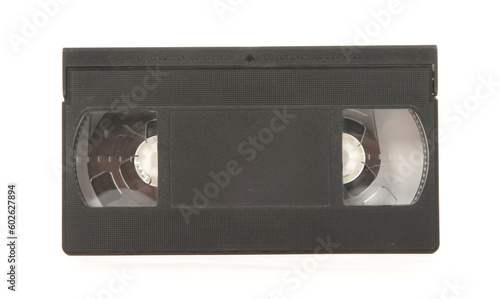 Video tape isolated on white background