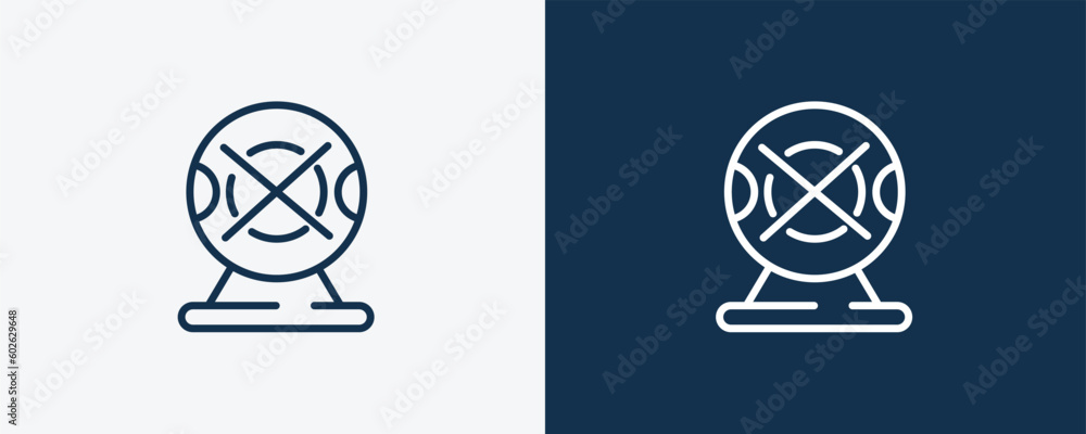 webcam disconnected icons. Outline webcam disconnected, screen icon from computer and tech collection. Linear vector isolated on white and dark blue background. Editable webcam disconnected symbol. webcam disconnected icons. Outline webcam disconnected, screen icon from computer and tech collection. Linear vector isolated on white and dark blue background. Editable webcam disconnected symbol.