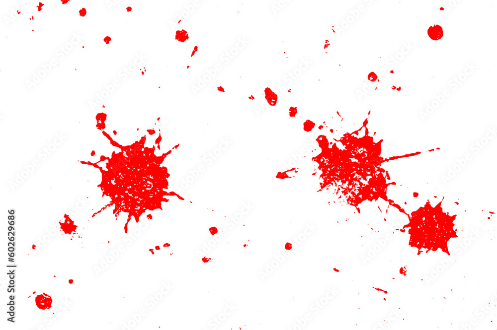Grunge red droplet splash textured background (Vector). Use for blood decoration, halloween, bleeding injury Grunge red droplet splash textured background (Vector). Use for blood decoration, halloween, bleeding injury