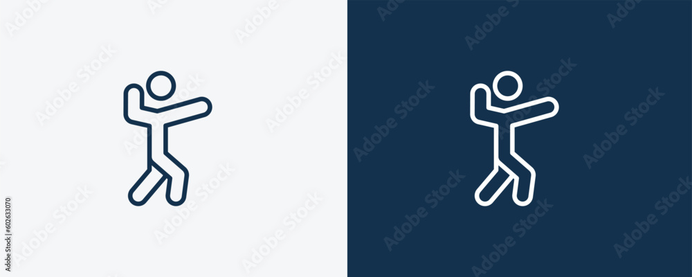 amazing human icon. Outline amazing human icon from feeling and reaction collection. Linear vector isolated on white and dark blue background. Editable amazing human symbol. amazing human icon. Outline amazing human icon from feeling and reaction collection. Linear vector isolated on white and dark blue background. Editable amazing human symbol.