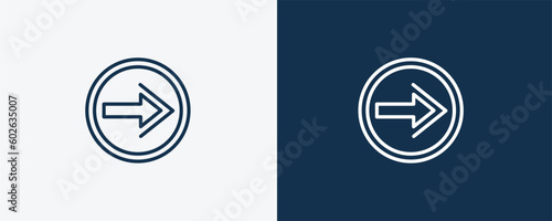 go back button icon. Outline go back button icon from user interface collection. Linear vector. Editable go back button symbol can be used web and mobile