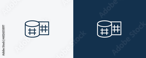 gauze icon. Outline gauze icon from dental health collection. Editable gauze symbol.