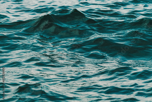 Fototapeta Naklejka Na Ścianę i Meble -  Small ocean waves at Adriatic sea