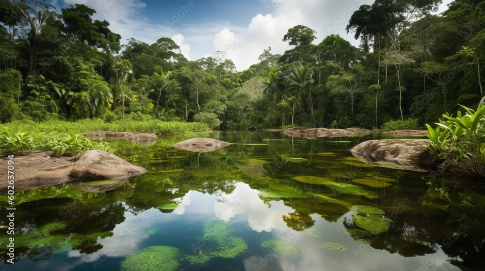 Fototapeta premium Amazon Rainforest in Brazil