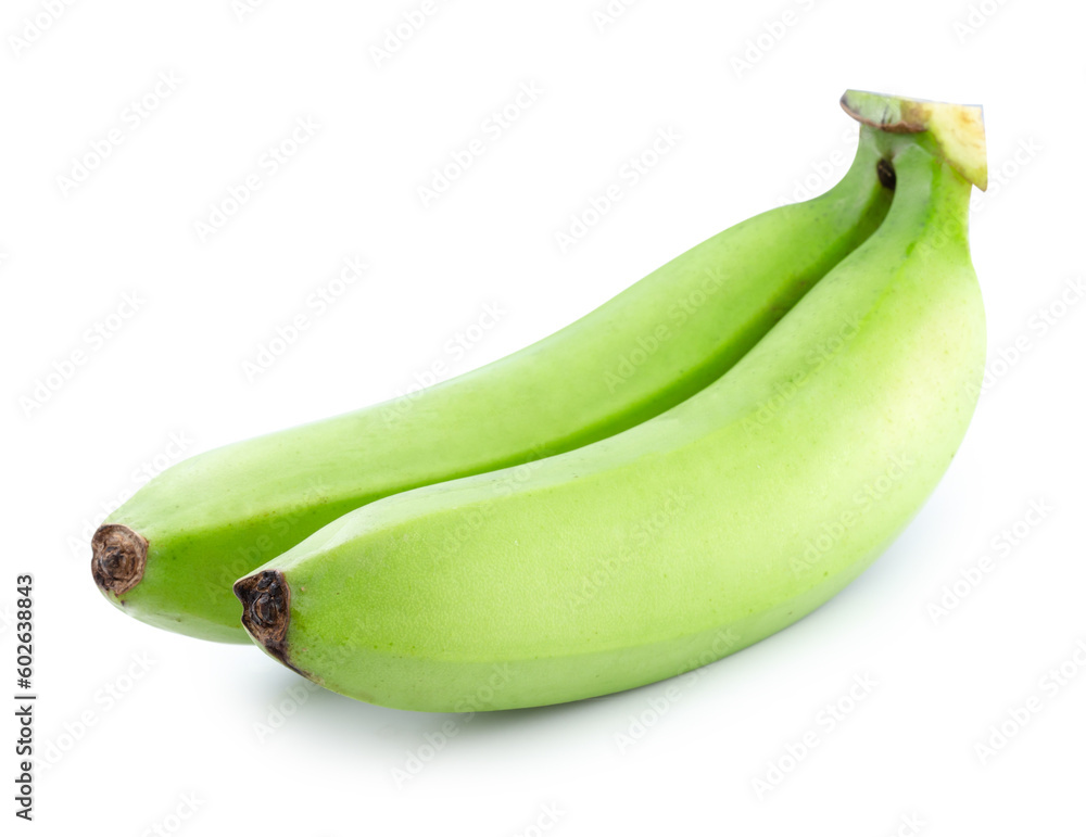 banana fruit isolated on white background