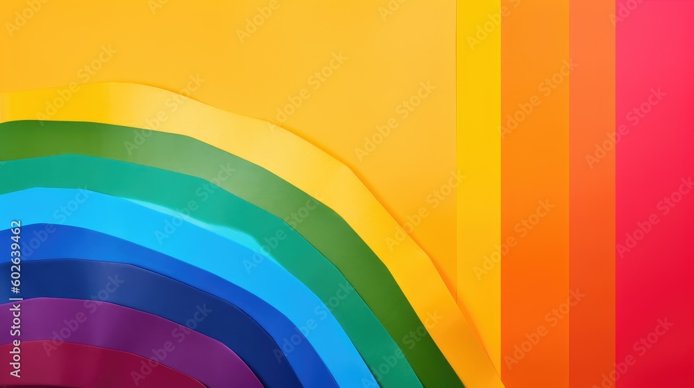 Obraz premium Pride rainbow