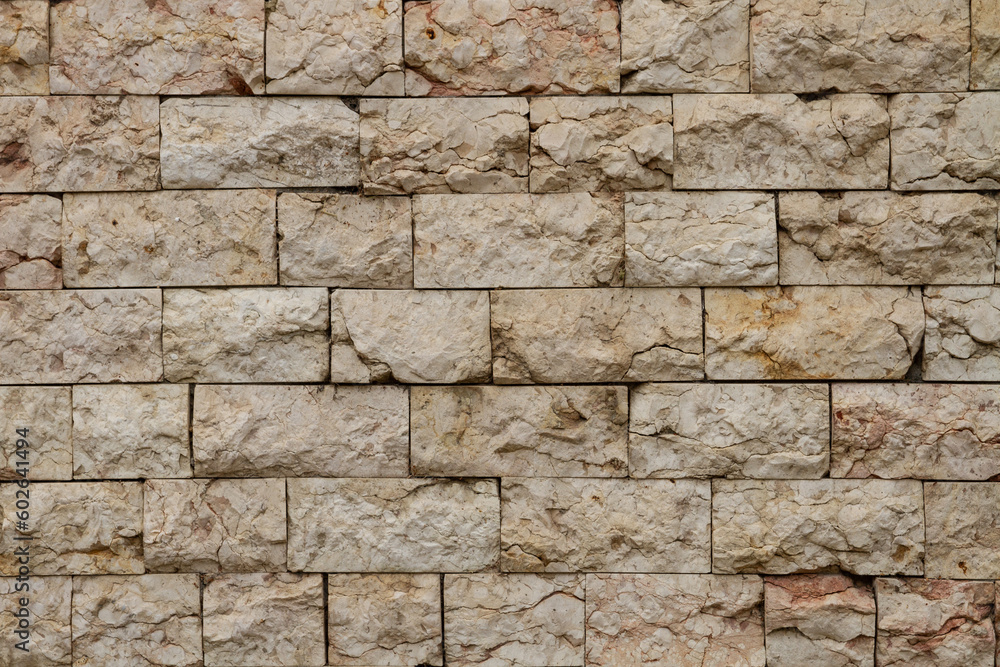 Obraz premium Textured old red brick wall