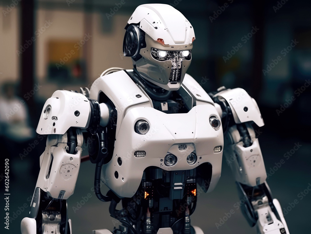 robot cyborg soldier, ai robot cyborg soldier, ai