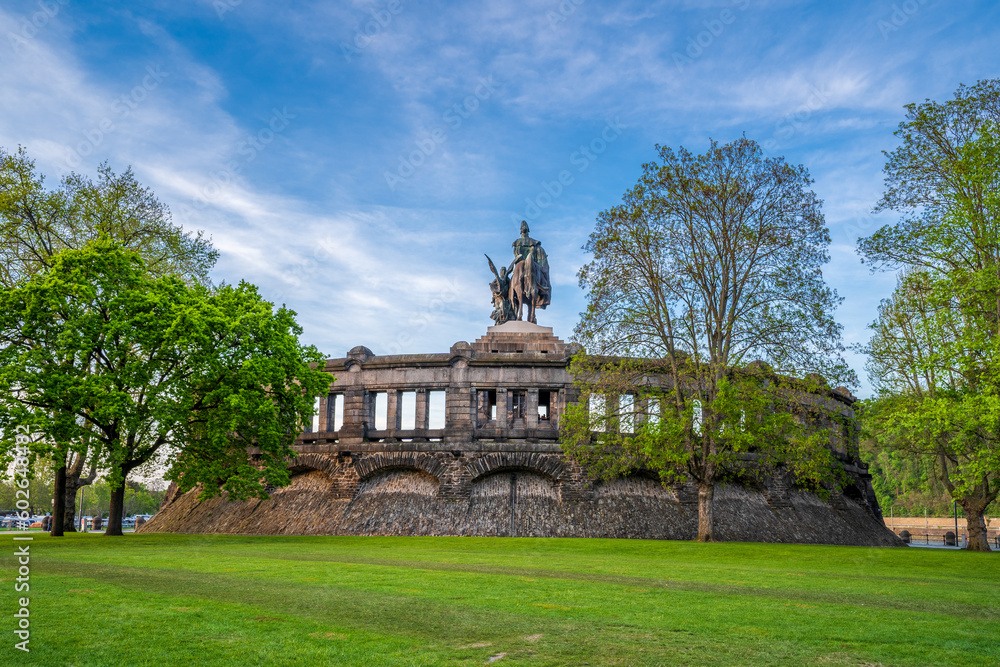 Street view at Koblenz City of Germany