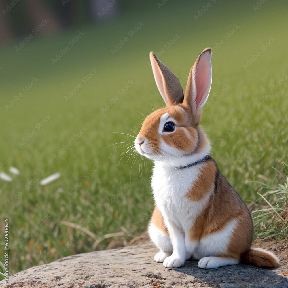 Fototapeta premium うさぎ Generative AI