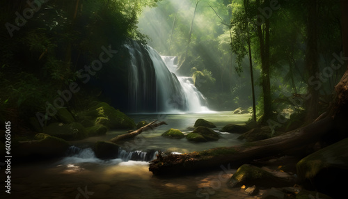 Waterfall in the forest