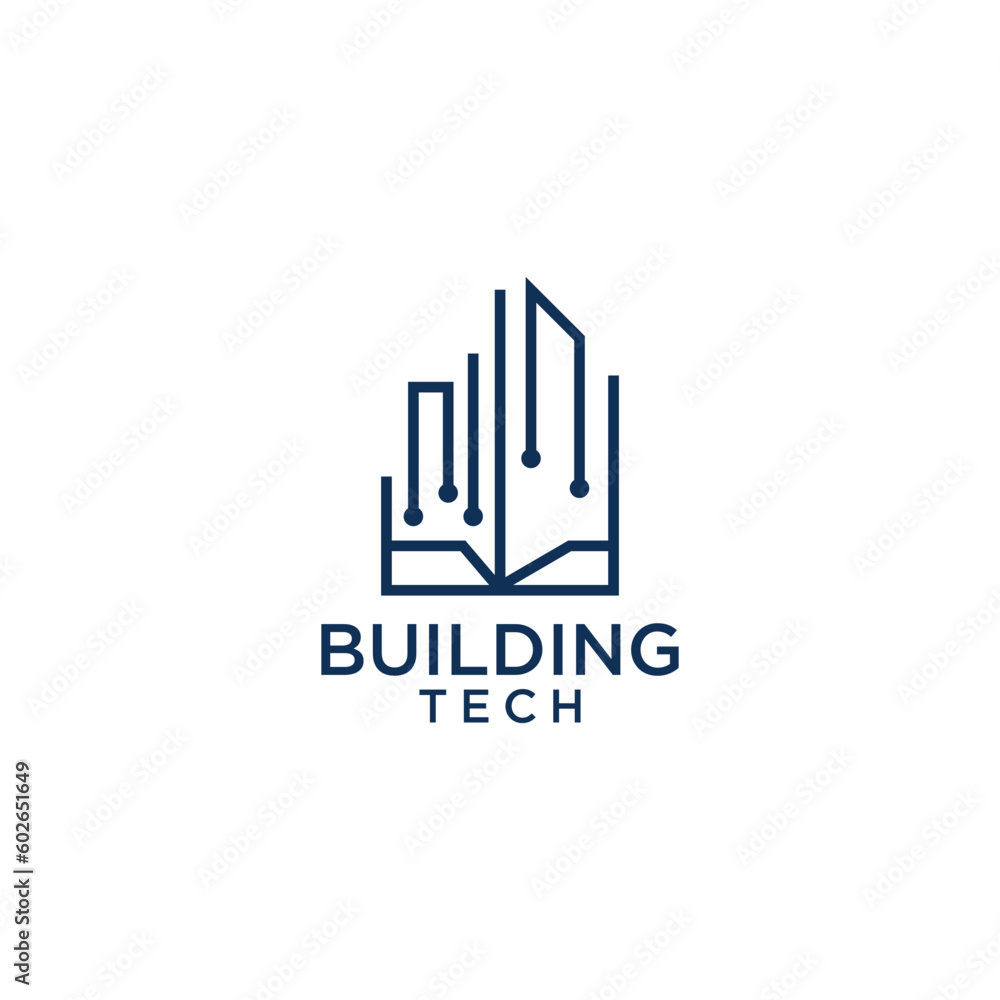 Building Tech logo design architecture inspiration
Building Tech logo design architecture inspiration