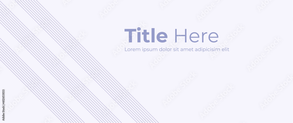 Fototapeta premium Clean design concept or template with lines and text preview, minimalist clean design perfect for background, card, business, template.
